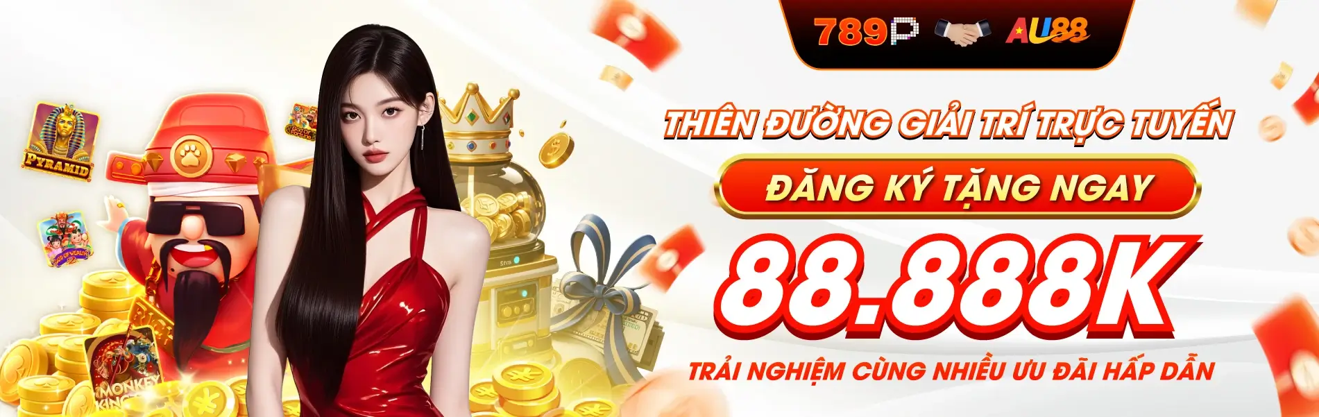 Thiên đường giải trí trực tuyến đăng ký tặng ngay 88,888k trải nghiệm cùng nhiều ưu đãi hấp dẫn
